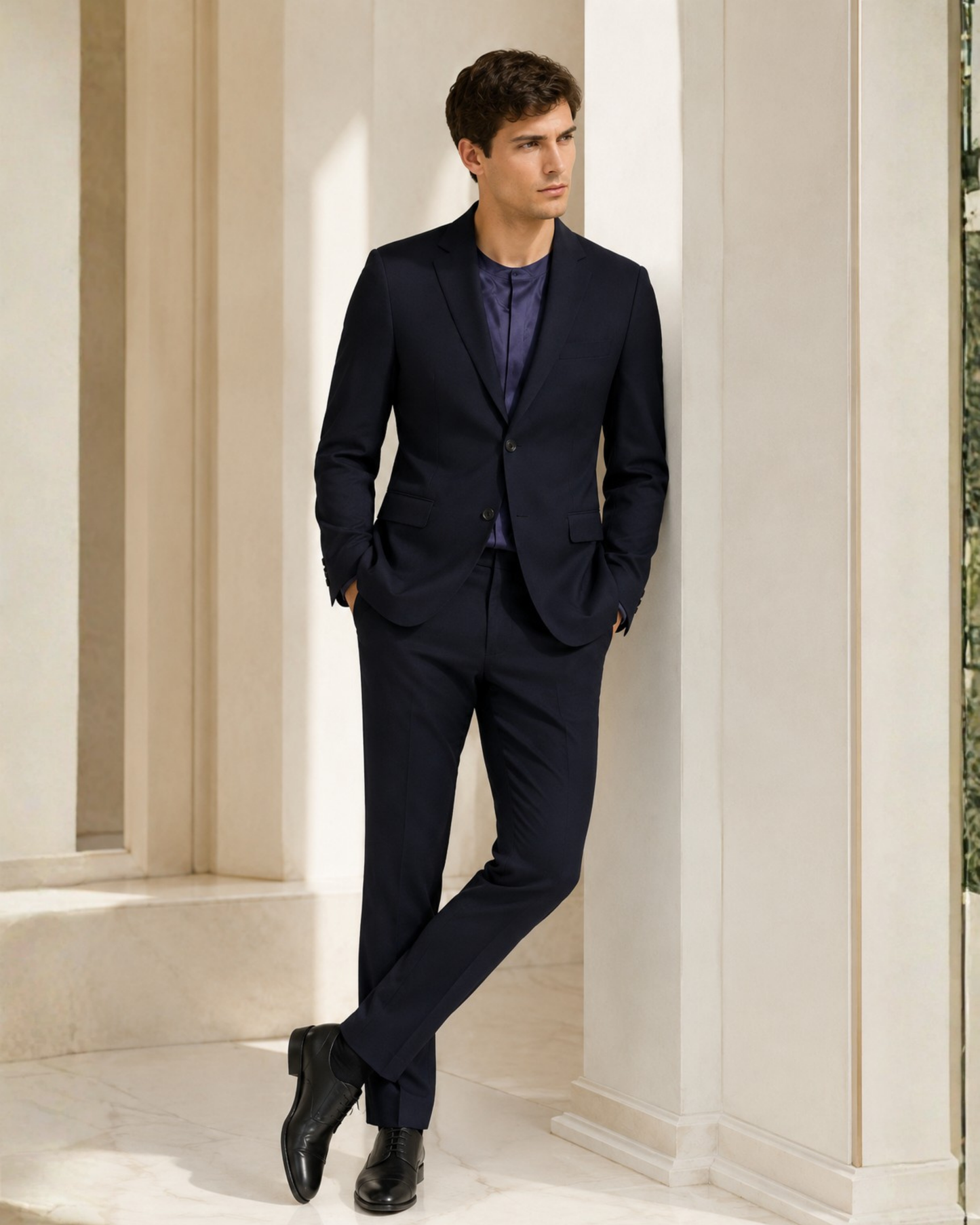 Abito Monopetto Sartoriale Blue - Slim Fit Elegante