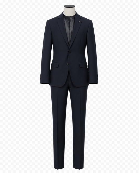 Abito Monopetto Nero Sartoriale – Made in Italy